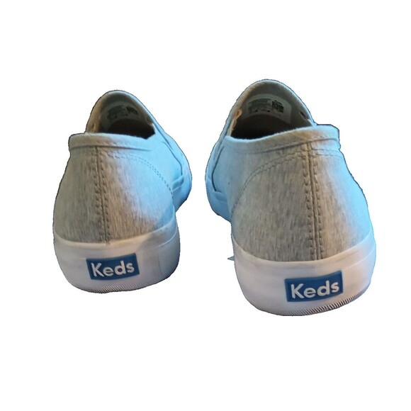 KEDS WOMENS SZ 10 DOUBLE DECKER DREAM FOAM  CASUAL SLIP ONS HEATHER GRAY - Picture 4 of 6
